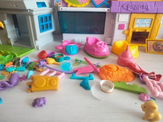 Lote de muñecas y casas Pin y Pon
