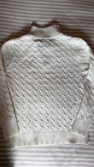 Jersey Polo Ralph Lauren Blanco Cable Knit
