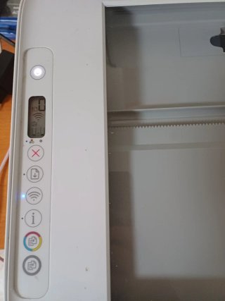 Impresora HP Blanca Multifunción