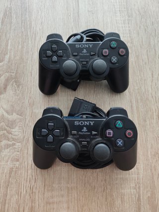 Mandos PS2 Dualshock 2 Sony (2 unidades)