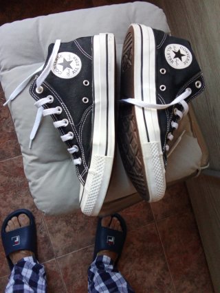 Converse All Star Zapatillas Negras Talla X