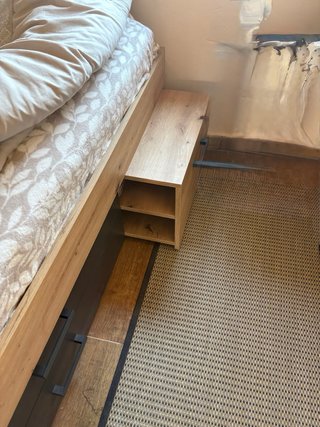 Cama nido 90x190 con colchón y somier