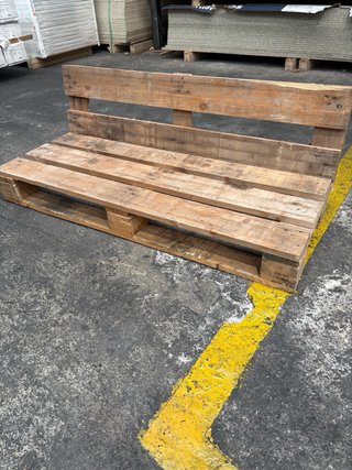 Banco de Palets de Madera