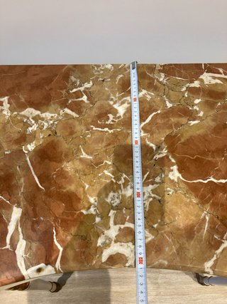 Mesa consola aparador mármol y madera