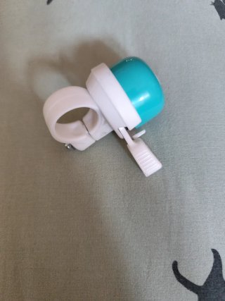Timbre Bicicleta Infantil Azul y Blanco
