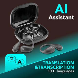 Auriculares Traductor IA Bluetooth Open-Ear