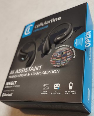 Auriculares Traductor IA Bluetooth Open-Ear