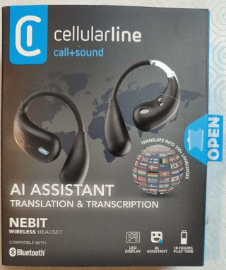 Auriculares Traductor IA Bluetooth Open-Ear
