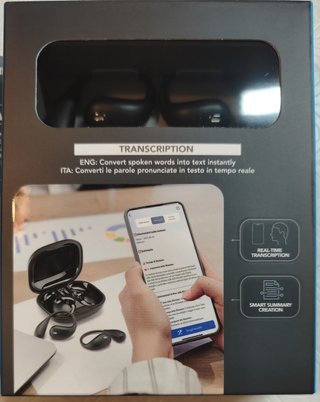 Auriculares Traductor IA Bluetooth Open-Ear