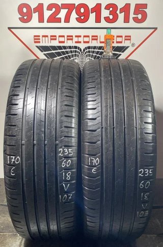 235 60 18 V CONTINENTAL RUEDA AL 90% VIDA UTIL