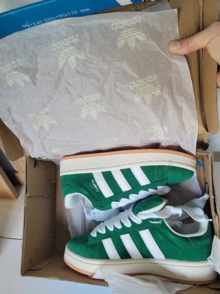 Zapatillas Adidas Campus 00s Verde Talla 36.