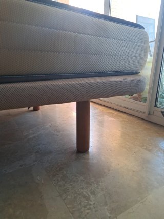 Cama Colchón 190x90cm Base Tapizada Nuevo a estren