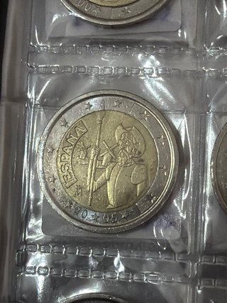 Moneda 2 euros España 2005