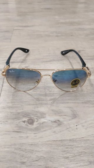 Gafas de sol  Aviator Doradas Azules