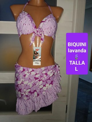 Biquini Lavanda Talla L