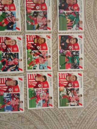 Cromos Firmados Girona CF
