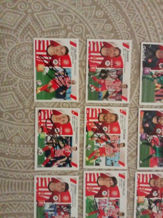 Cromos Firmados Girona CF
