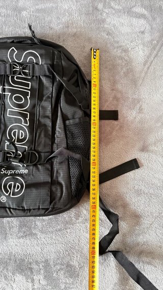 Mochila Supreme Cordura Negra Nueva