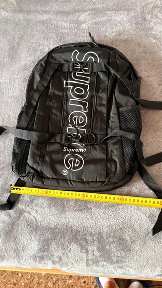 Mochila Supreme Cordura Negra Nueva