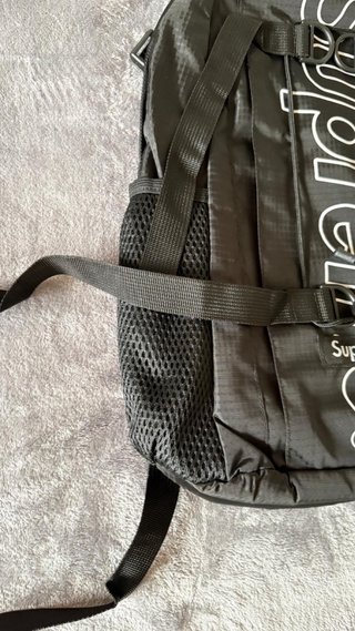 Mochila Supreme Cordura Negra Nueva