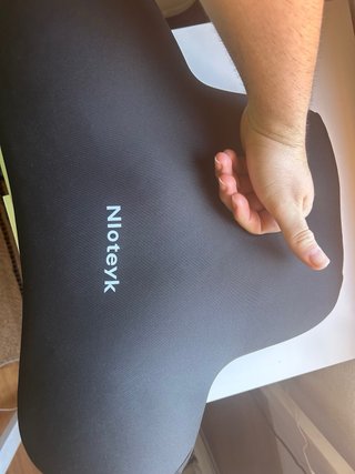 Cojín Lumbar Nloteyk Viscoelástico Negro