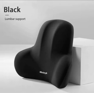 Cojín Lumbar Nloteyk Viscoelástico Negro
