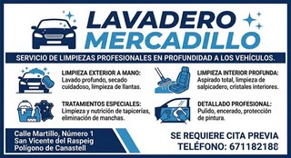 Servicio de limpieza integrales para vehículos