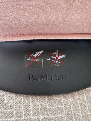 Hamaca Bebé BabyBjörn Rosa