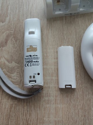 Mando Wii Blanco + Volante Nintendo + Bateria