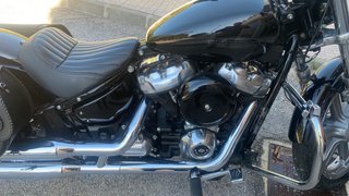 Harley Davidson Softail Standard Negra