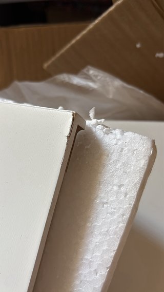 Mueble bajo lavabo blanco DESPERFECTOS EN ESQUINAS