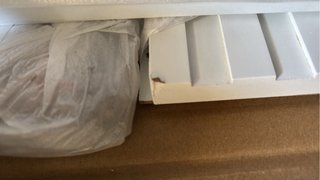 Mueble bajo lavabo blanco DESPERFECTOS EN ESQUINAS
