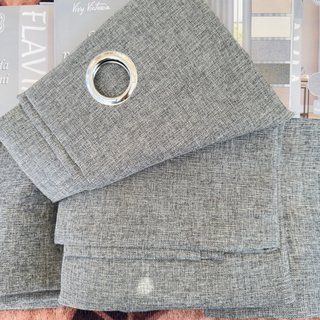 4 Tende Vivy Victoria Grigio 140x280 cm.
