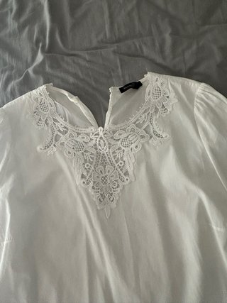 Blusa banca massimo dutti talla 40