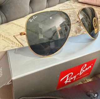 Gafas de sol Ray-Ban Aviator doradas