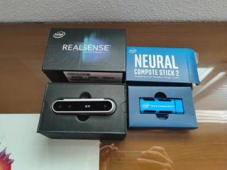 Kit Intel RealSense D415 + Neural Compute Stick 2