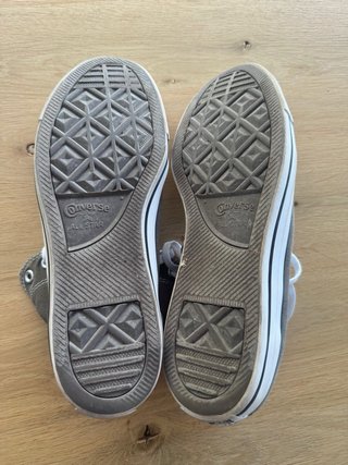 Botas Converse grises