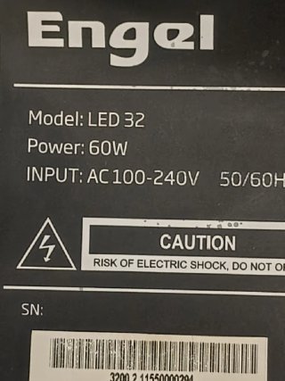 Placa Base CV9203H-A42 para Engel LED 32