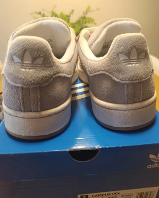 Adidas Campus Zapatillas Grises y Blancas Original
