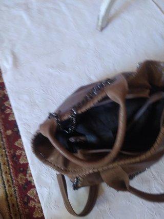 Borsa in pelle vintage