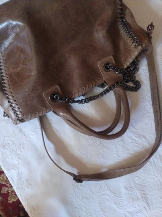 Borsa in pelle vintage