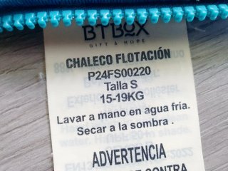 Chaleco flotador BtBox (Talla S)