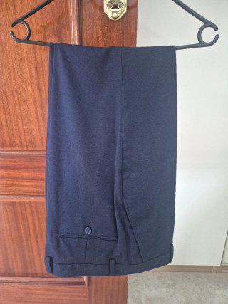 Pantalón traje Cortefiel azul marino Talla 42