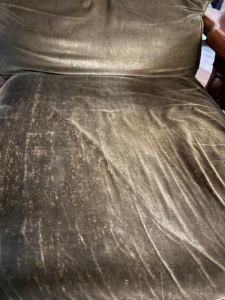 Sofá Vintage Madera Maciza Años 70