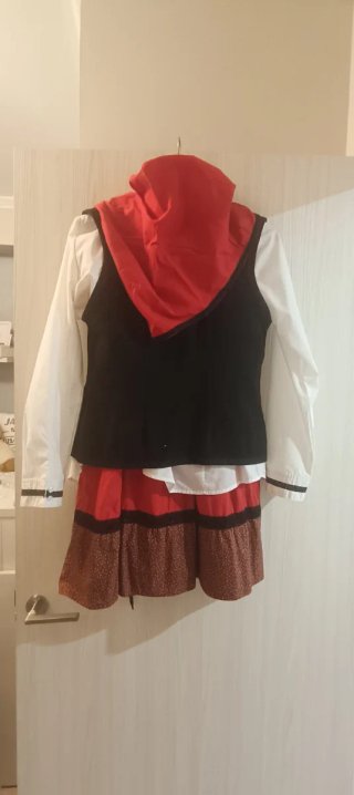 2 Trajes regional neska/casera + niña talla 1-3a