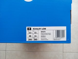 Zapatillas Adidas Rivalry Low GX2272 Blancas