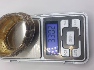 Coppia di ciotole per caviale in argento stile Louis XV con cucchiaini