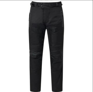 Pantalón de moto con tirantes negro