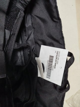 Pantalón de moto con tirantes negro