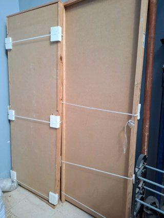 Lote 3 puertas madera